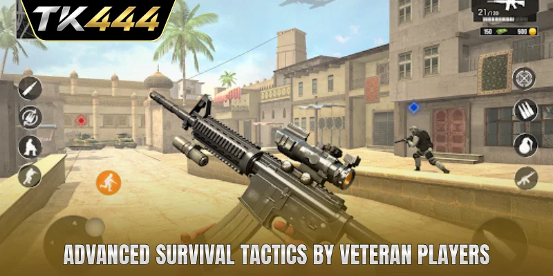 Advanced survival tactics by veteran players