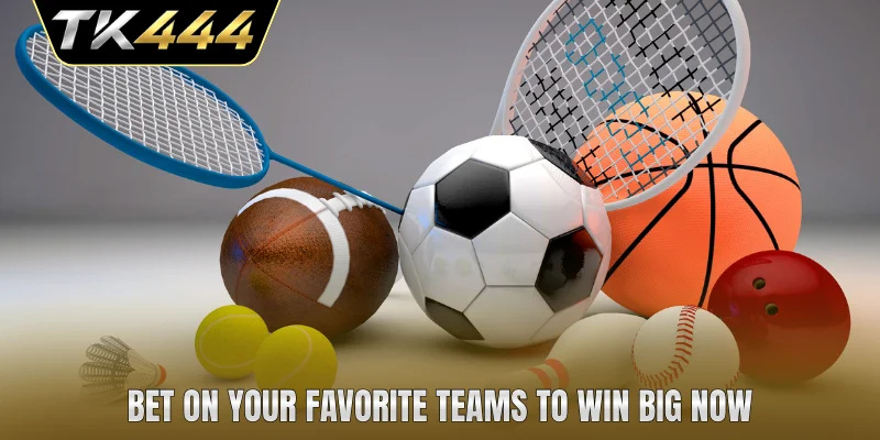 Bet on favorite teams to win big now