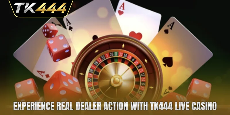 Experience real dealer action with TK444 Live Casino