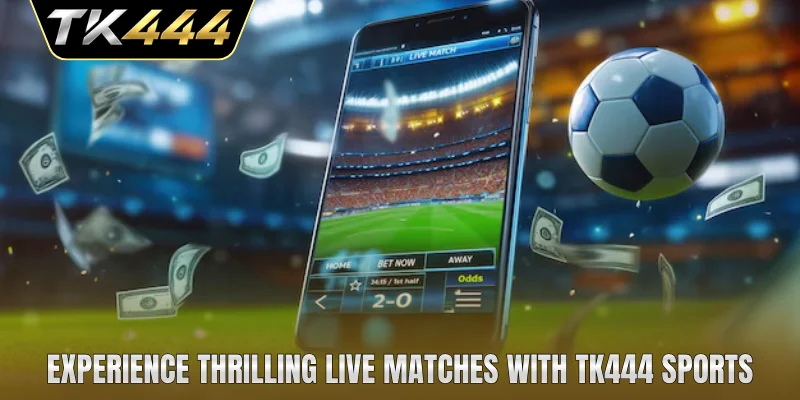 Experience thrilling live matches with TK444 sports