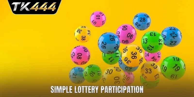 Simple lottery participation