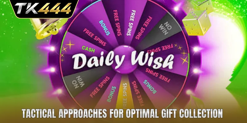 Tactical approaches for optimal gift collection